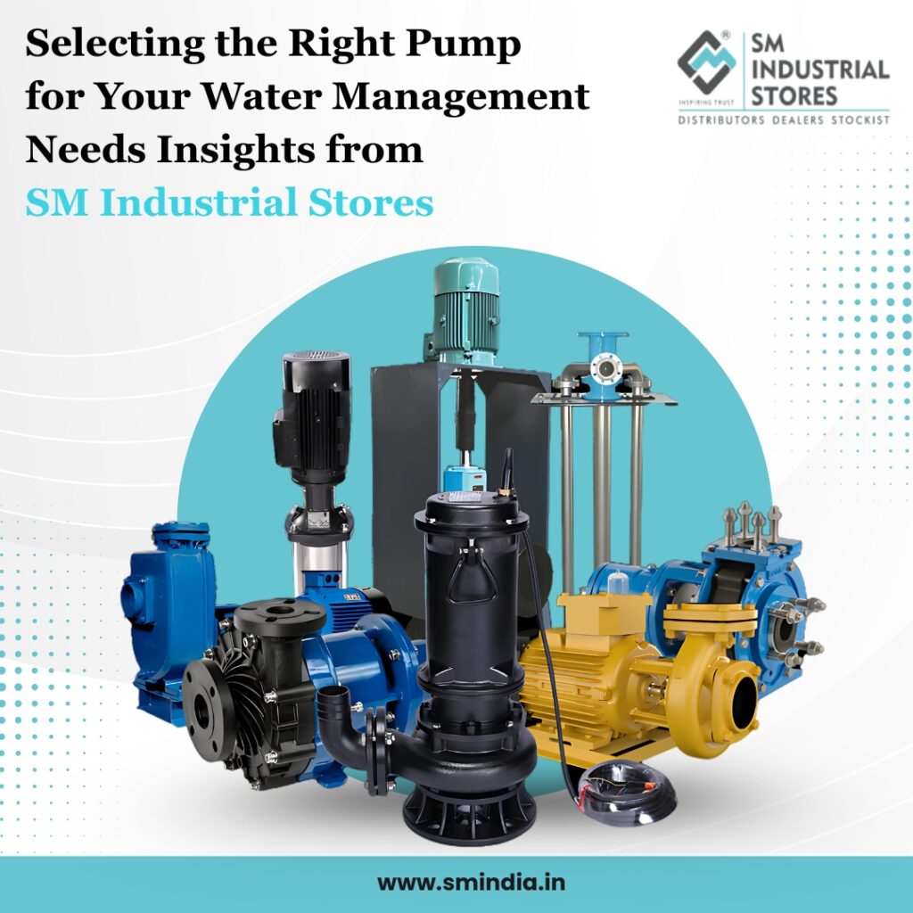 Pump for efficient water management