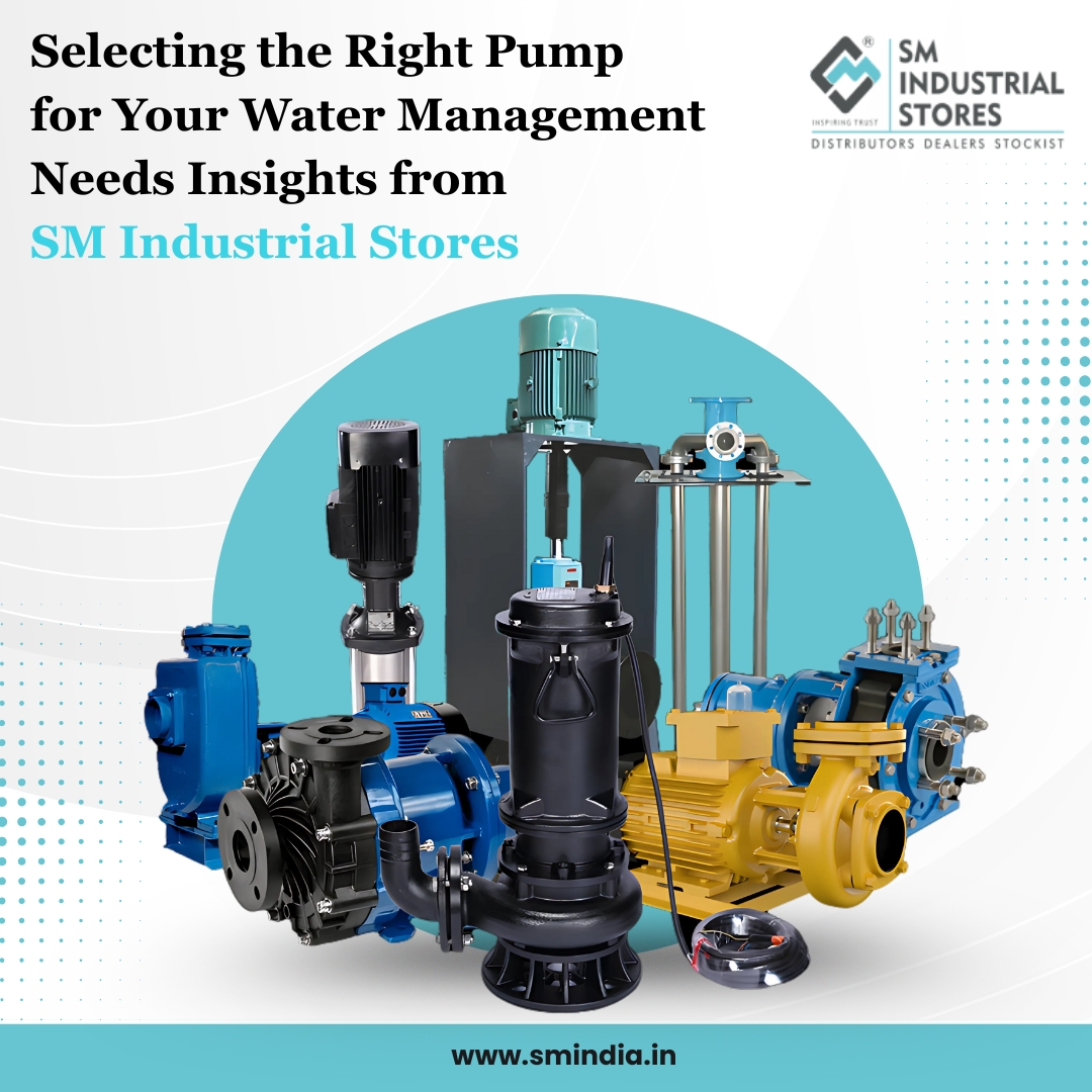Pump for efficient water management